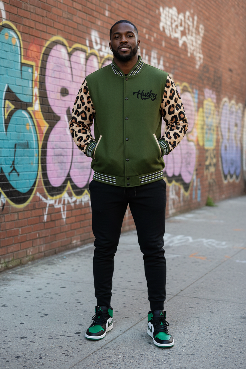 Green Leopard Front