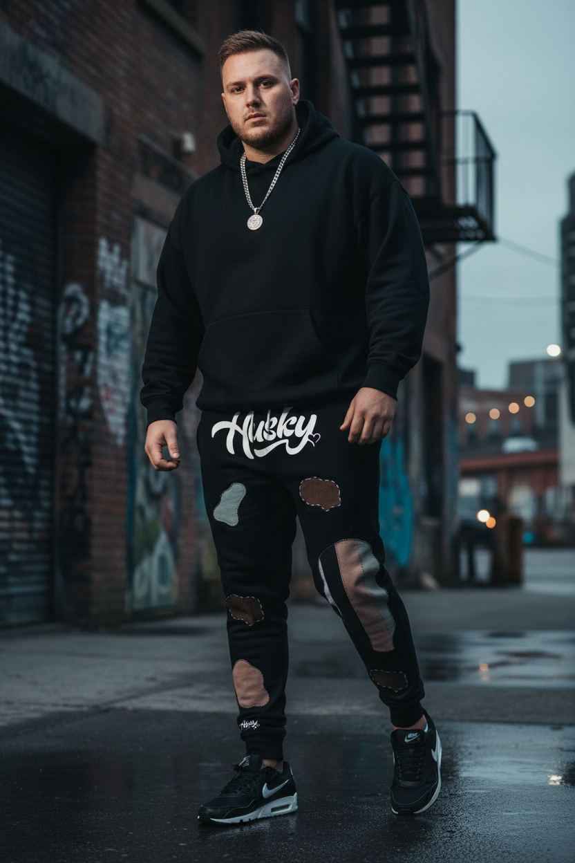 Heavyset white male