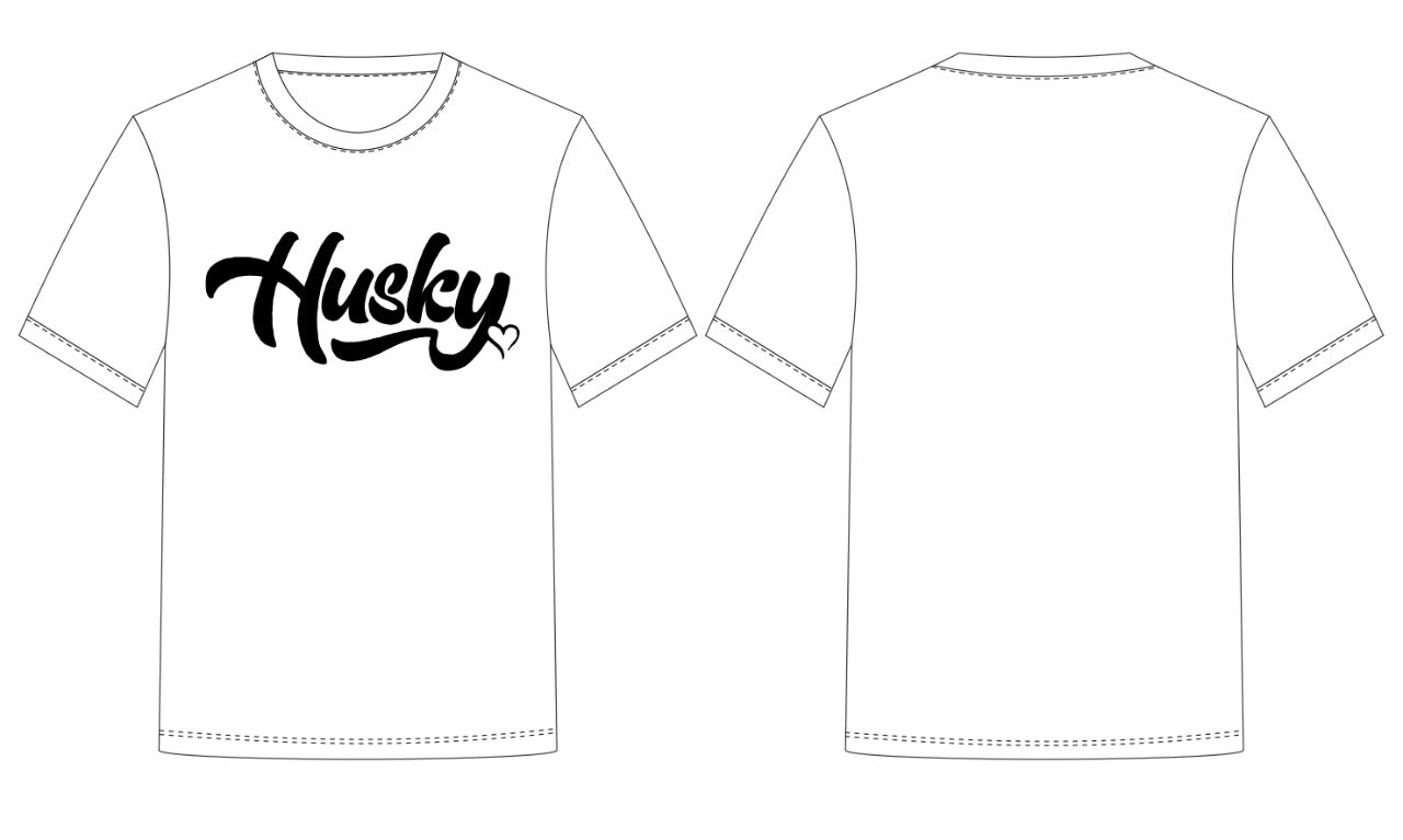 The Husky "OG Big Husky" Tee (White)