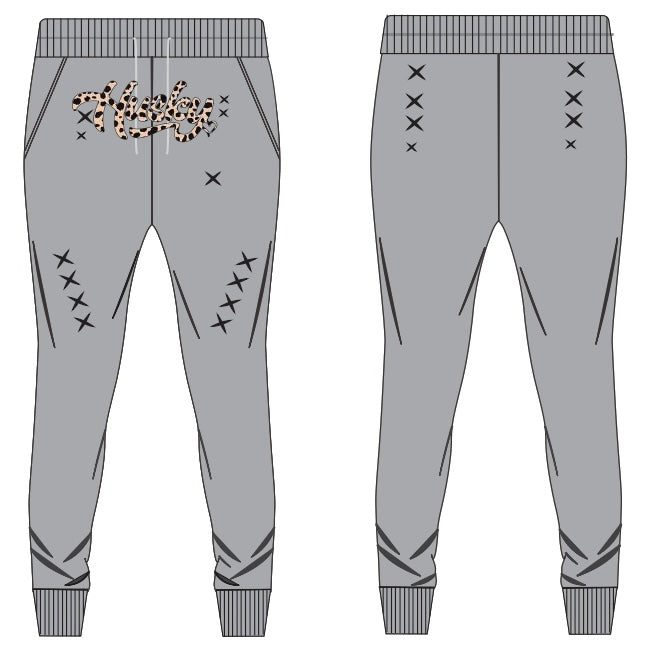 The Husky Gray Leopard Jogger (Husky Brown Label Edition)