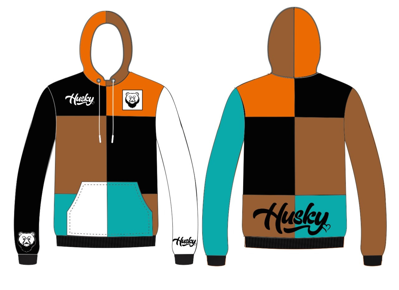 The Husky "4 Corner PatchWerk" Hoodie (2nd Edition)