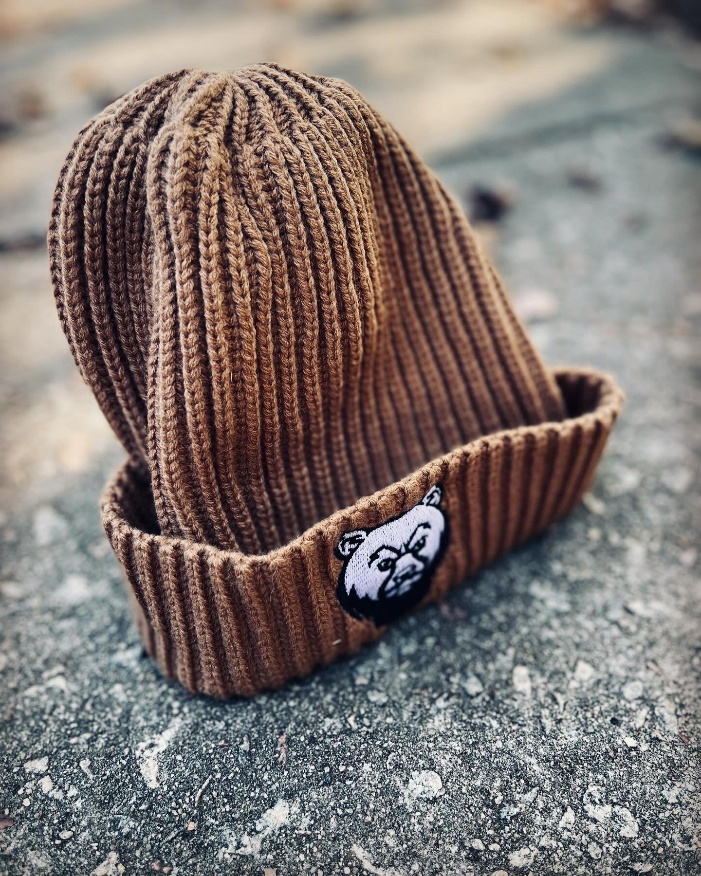 Big Bear Ribbed Beanie