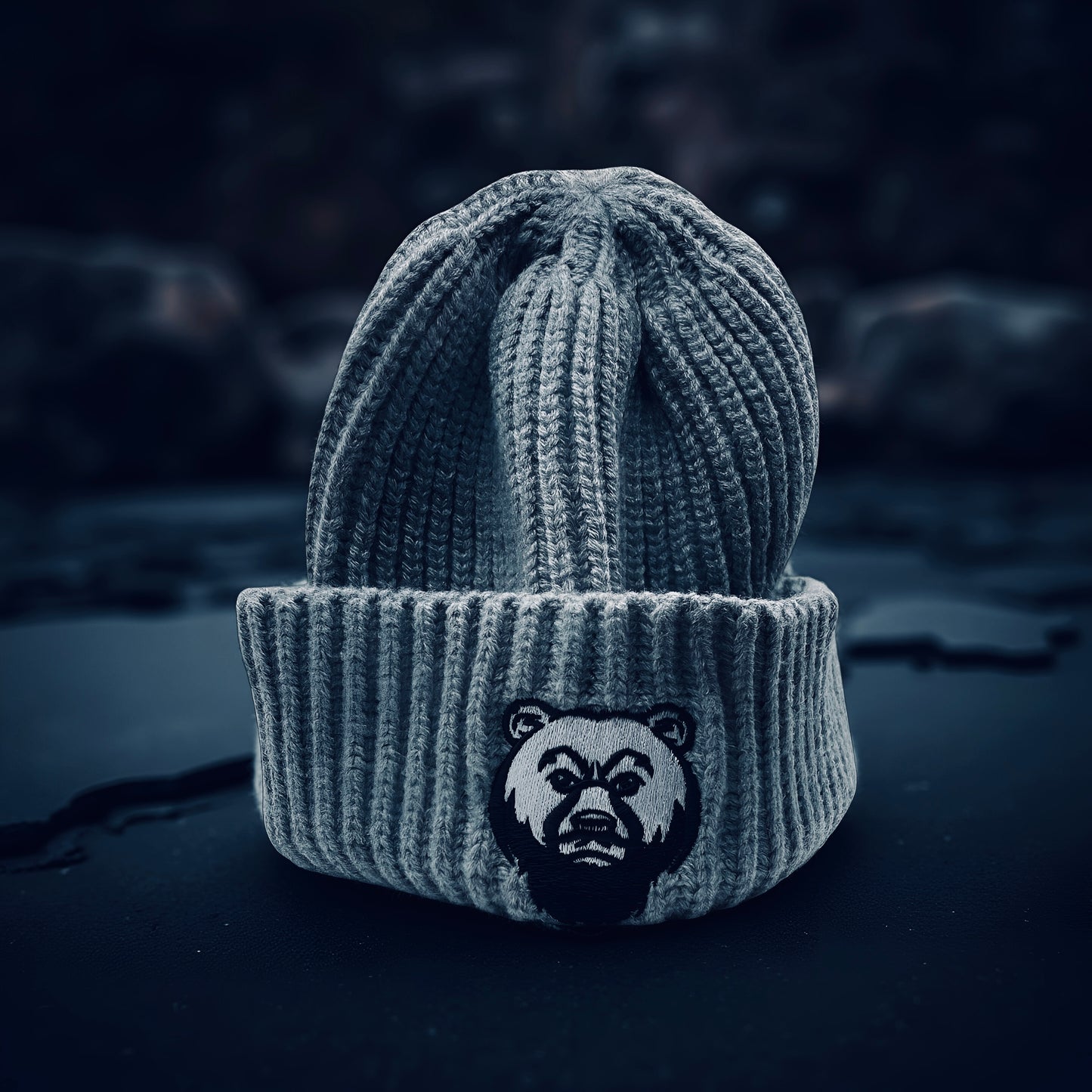 Big Bear Ribbed Beanie
