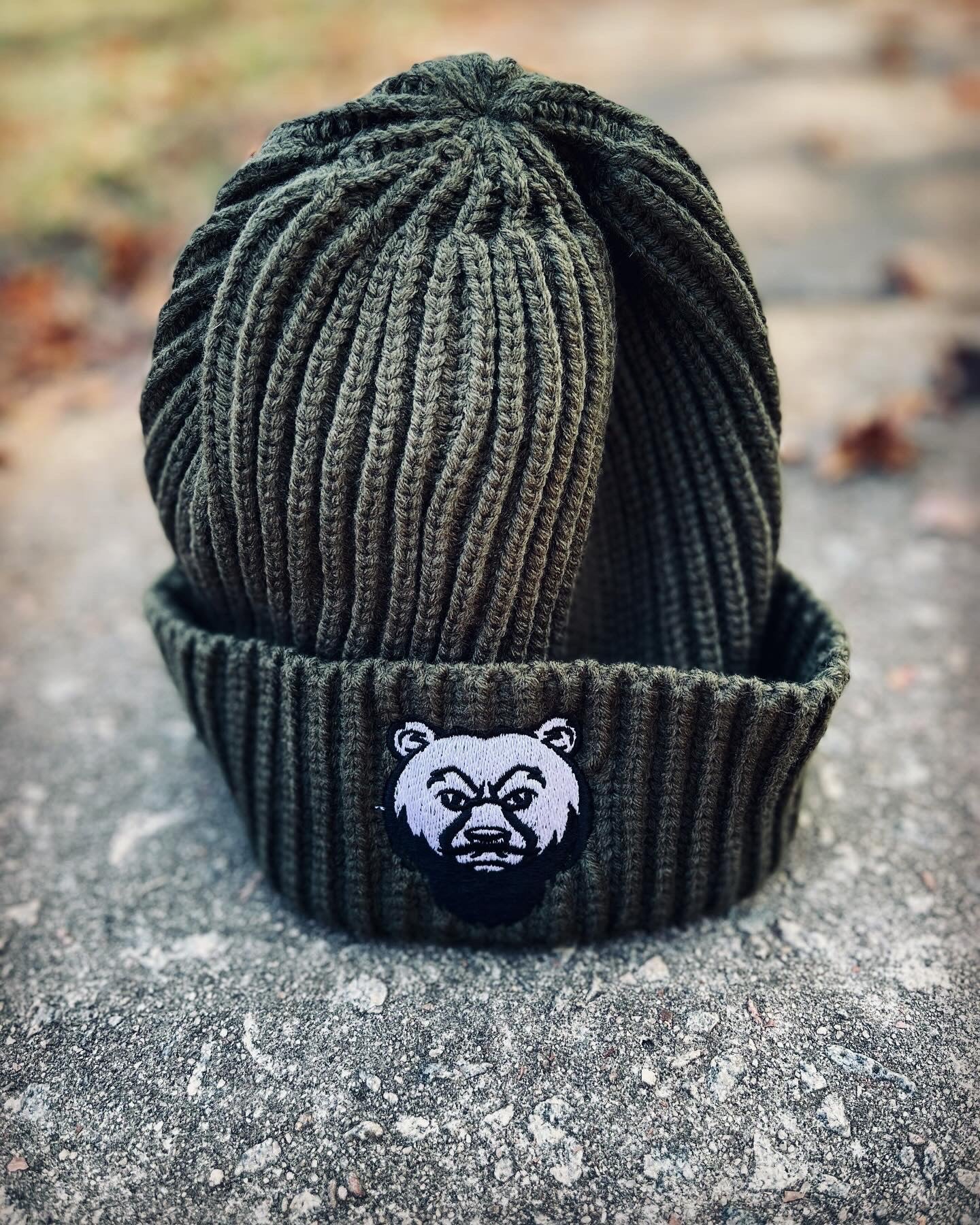 Big Bear Ribbed Beanie