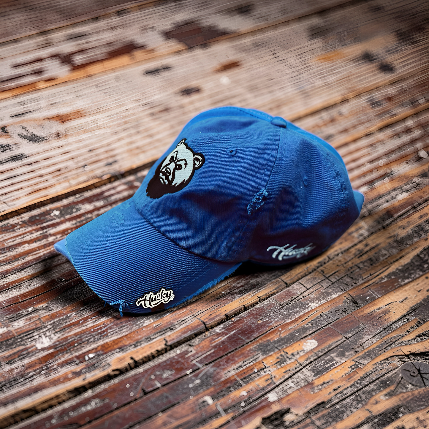 Distressed Big Bear Dad Hat