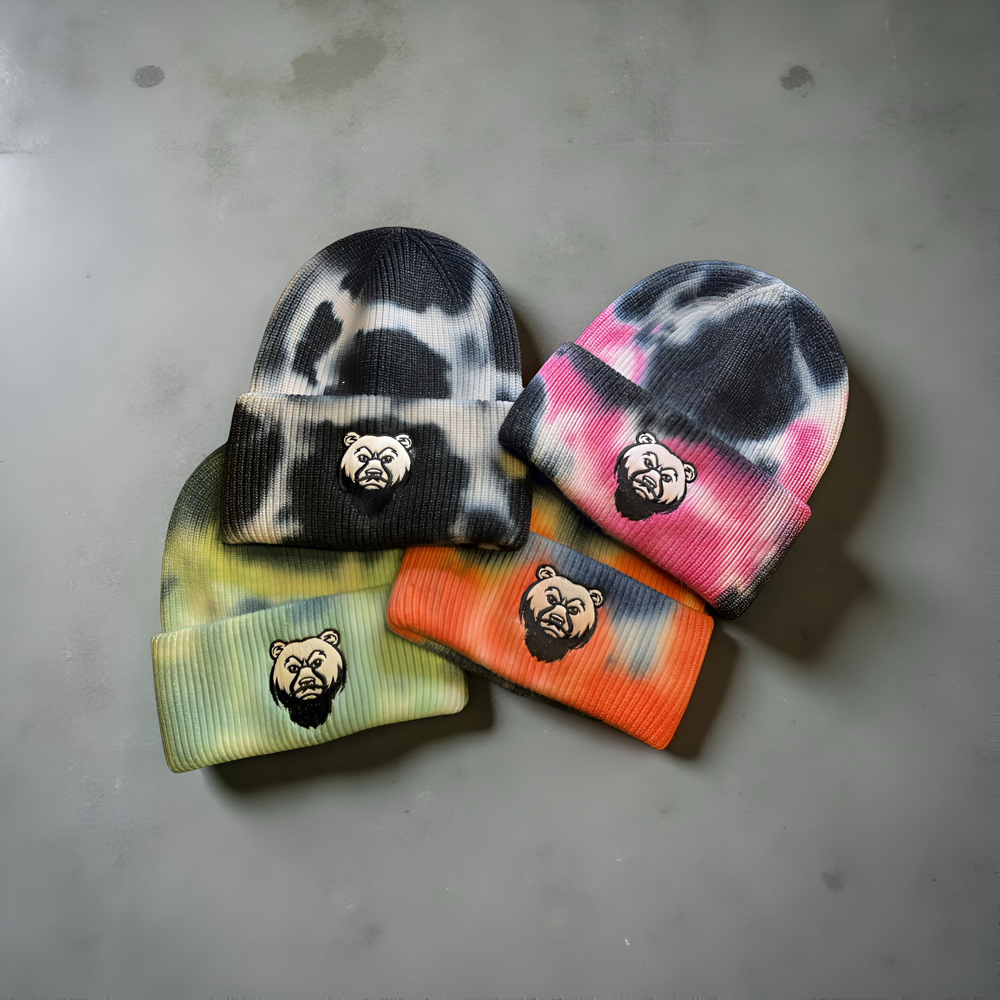 The Husky Tye Dye Beanie