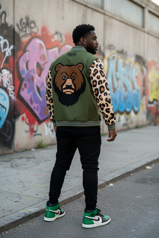 Green Leopard Back