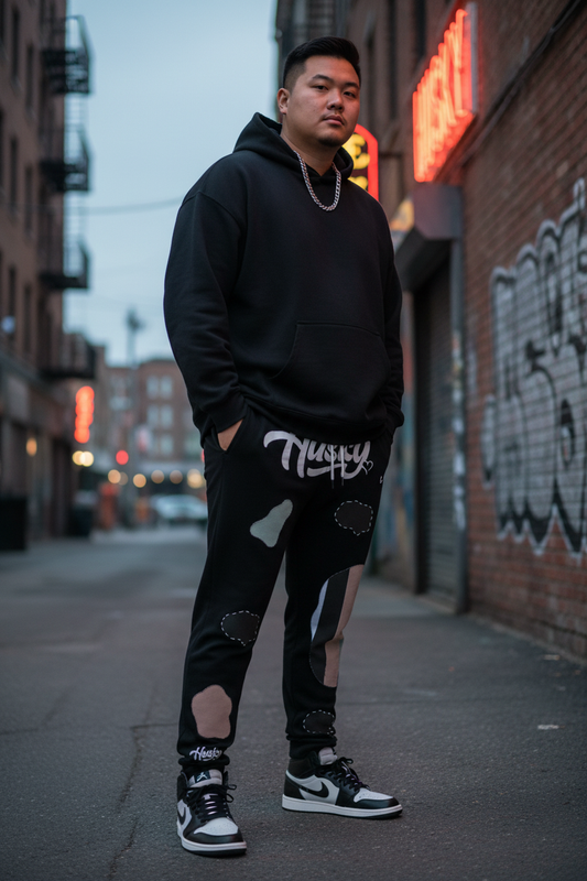 Heavyset Asian male