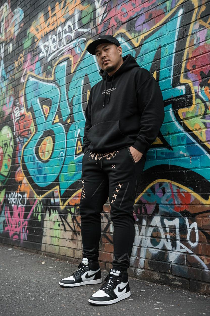 Heavyset Asian male