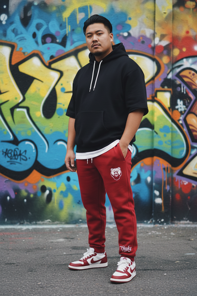 Heavyset Asian male