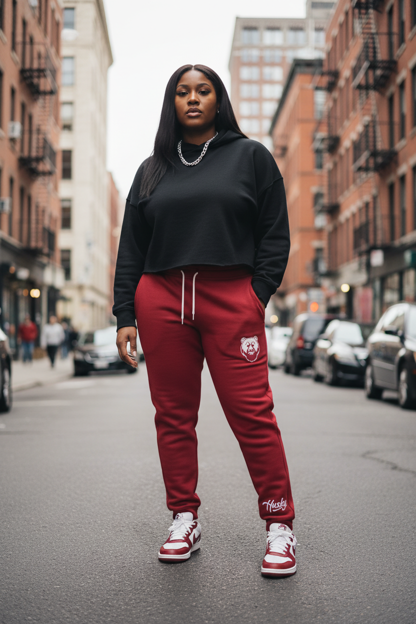 Heavyset Black female