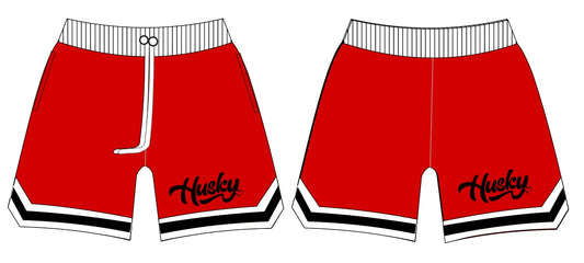 The Husky BBALL Short (Red)