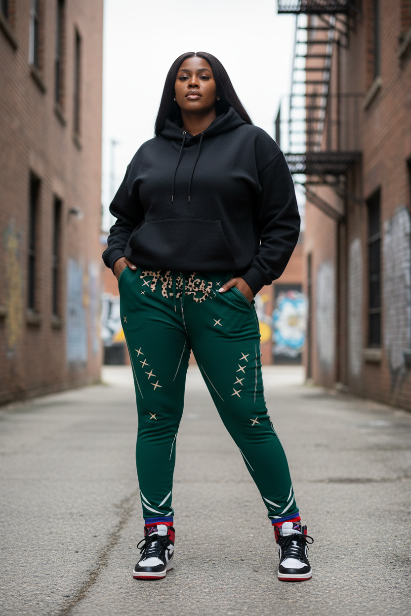 Plus-size Black female