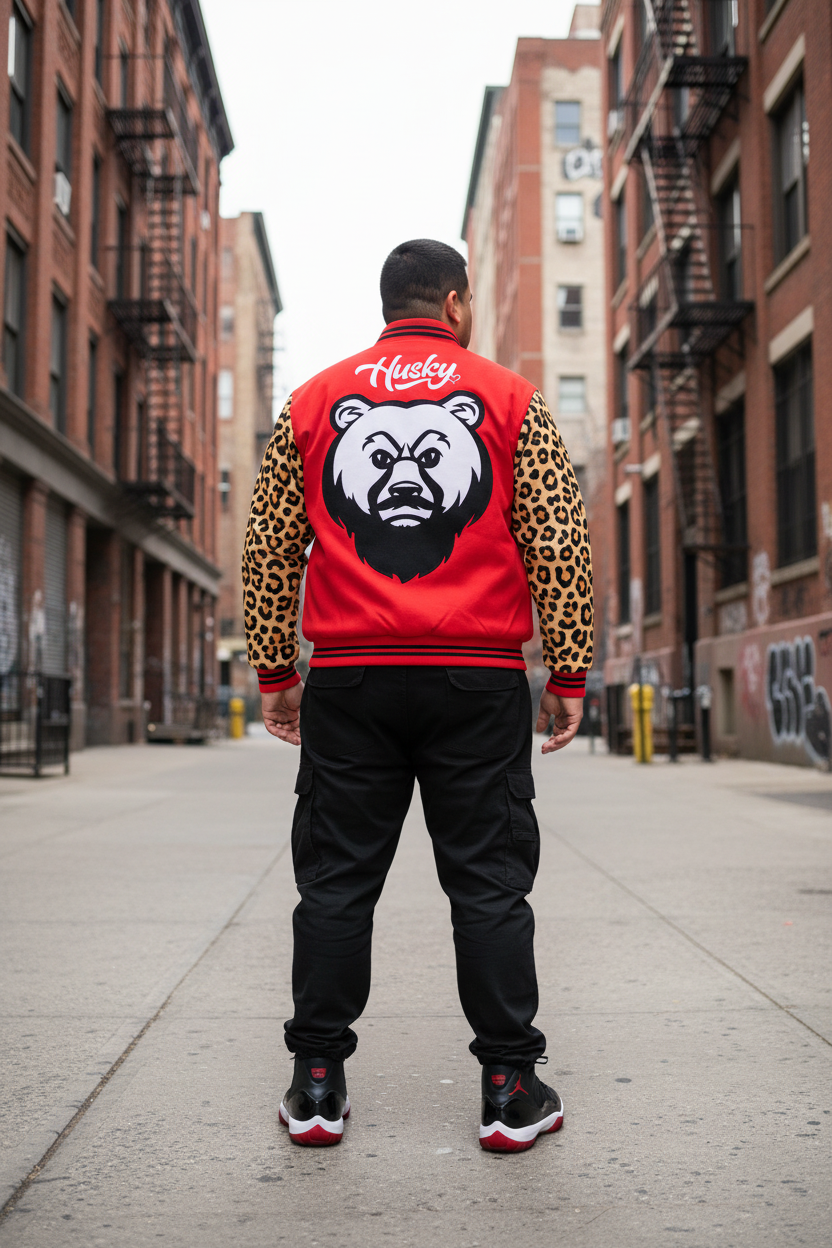 Red Leopard Back