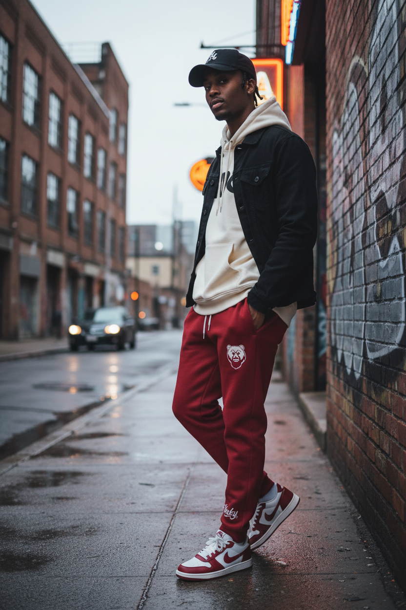 Slim Black male