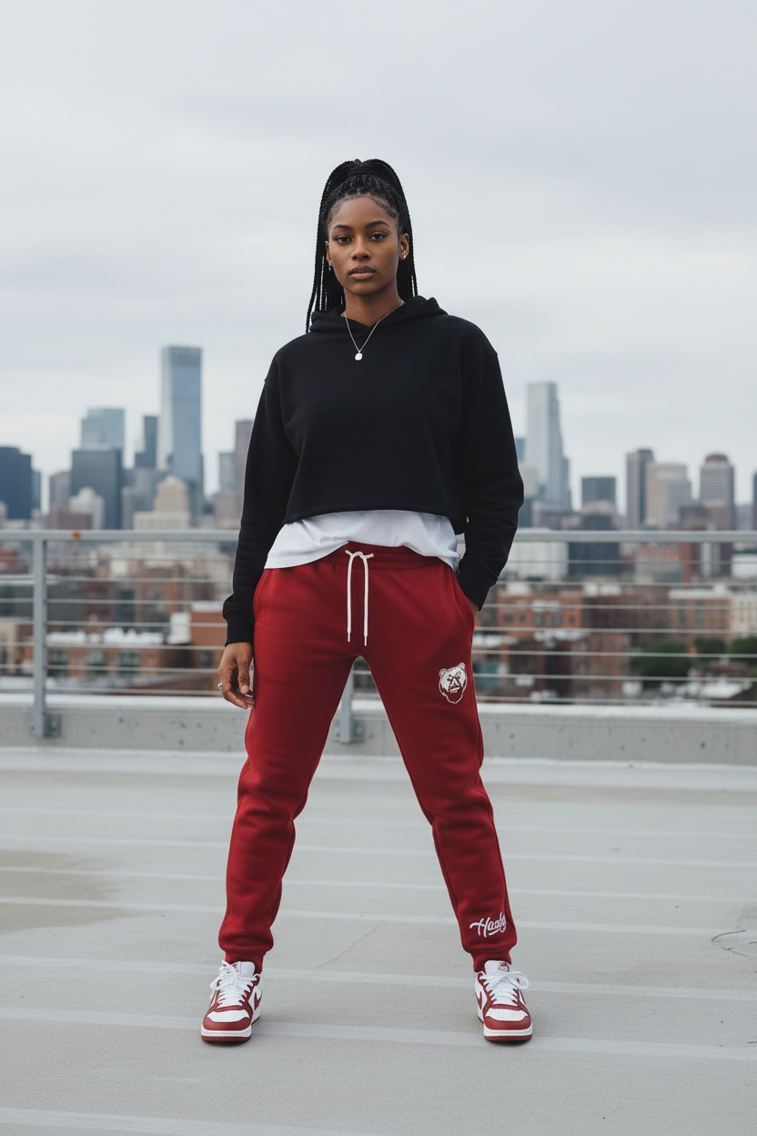 Tall athletic Black female