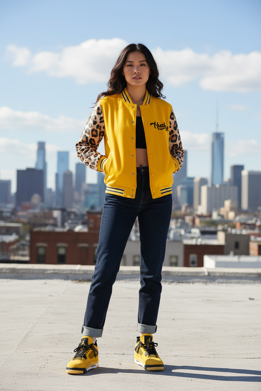 Yellow Leopard Front