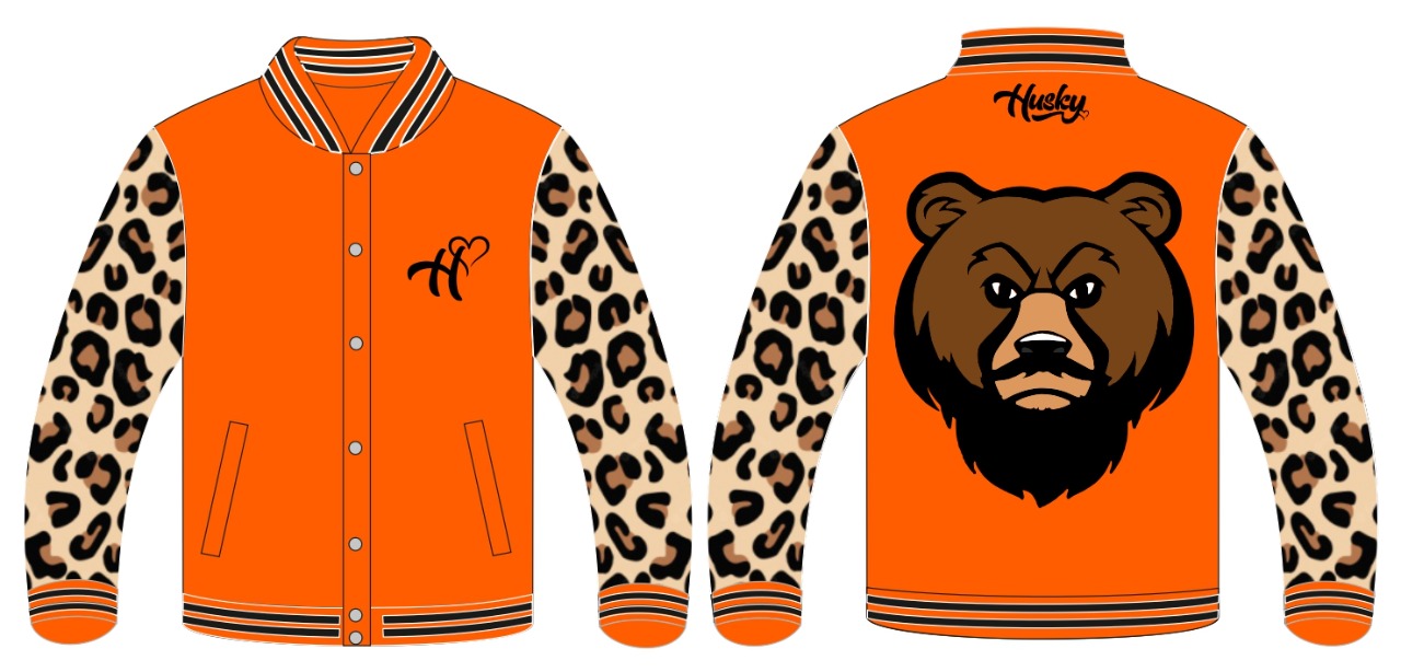 The Husky "Orange Leopard" Varsity