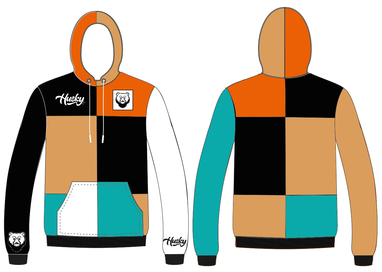 The Husky "4Corner PatchWerk" Hoodie